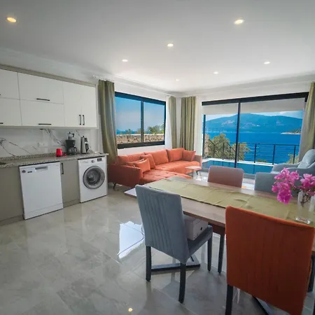 Blue Coast I & Ii Wbeach And Great Sea View - Kalkan Апартаменты