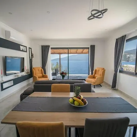 Blue Coast I & Ii Wbeach And Great Sea View - Kalkan Apartment *