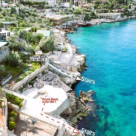 아파트 Blue Coast I & Ii Wbeach And Great Sea View - Kalkan *